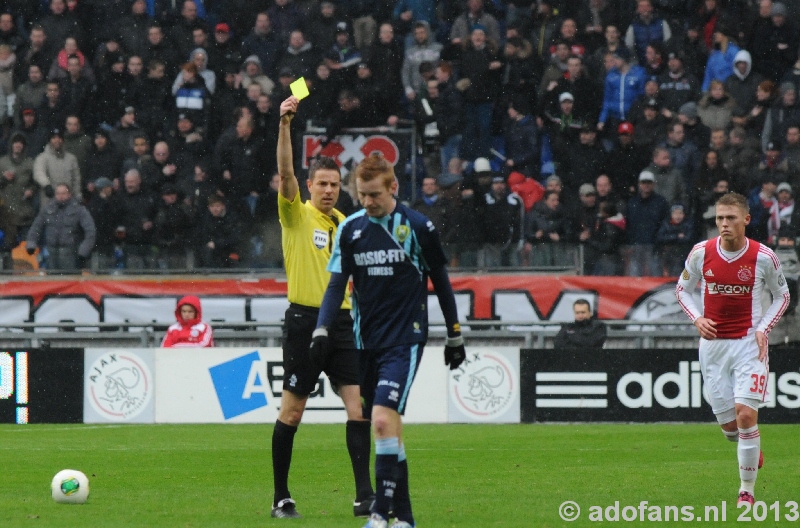 Ajax ADO Den Haag 24  februari 2013