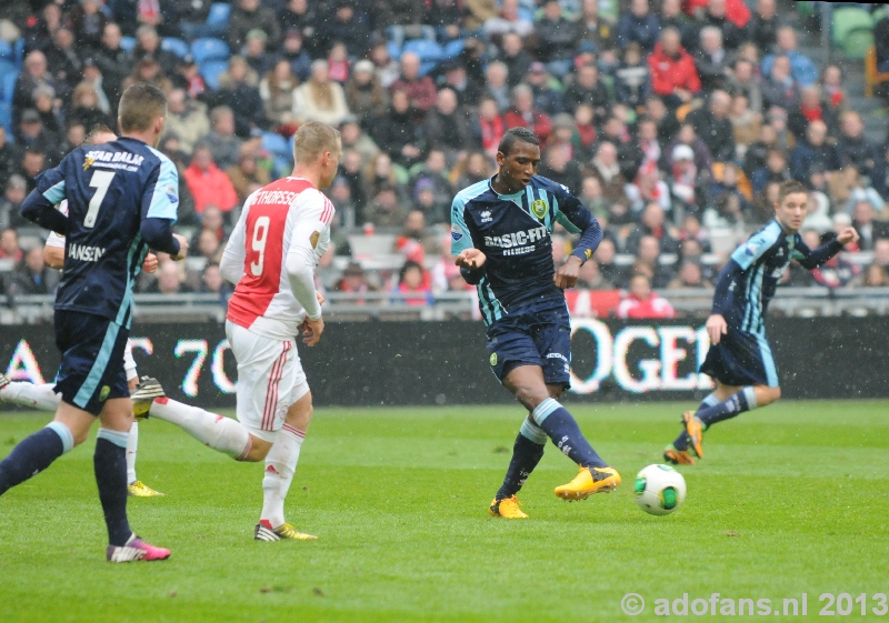 Ajax ADO Den Haag 24  februari 2013