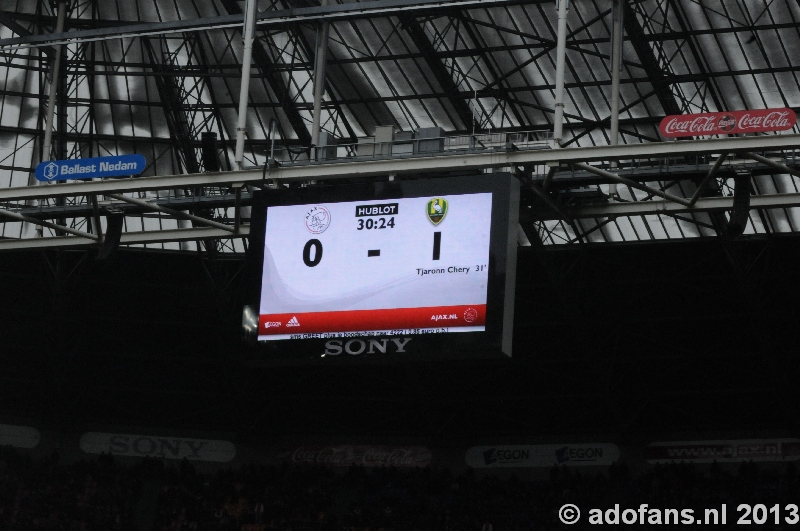 Ajax ADO Den Haag 24  februari 2013