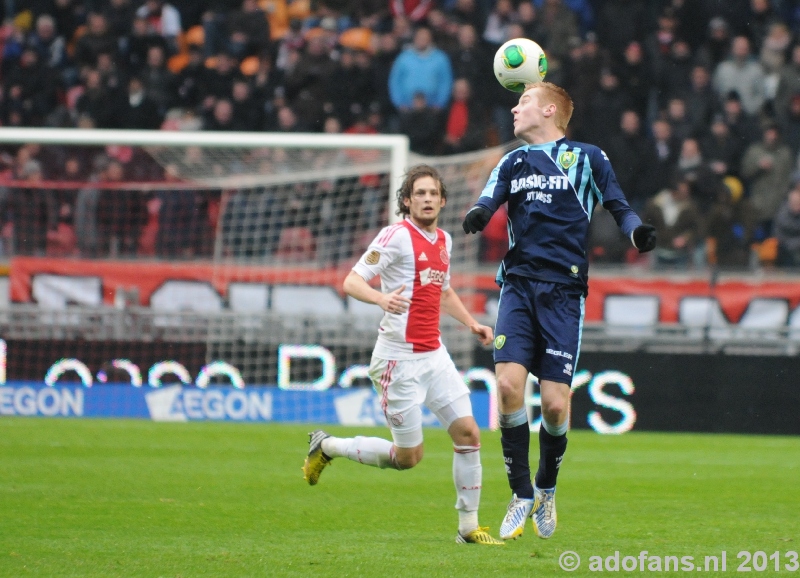 Ajax ADO Den Haag 24  februari 2013