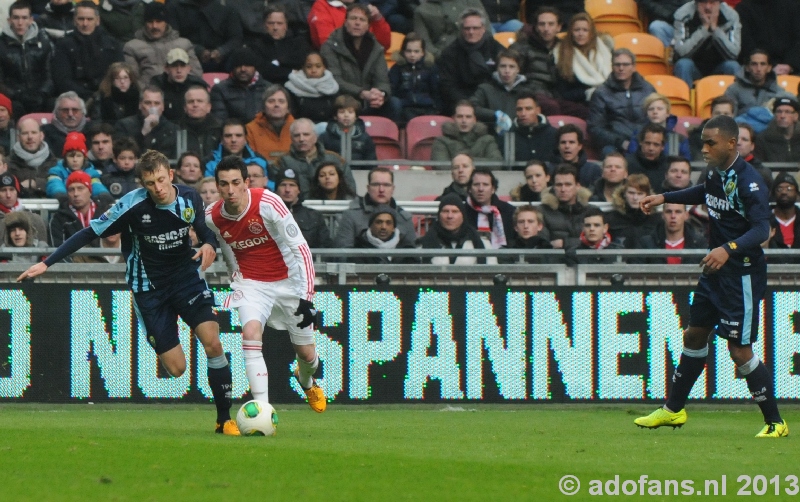 Ajax ADO Den Haag 24  februari 2013