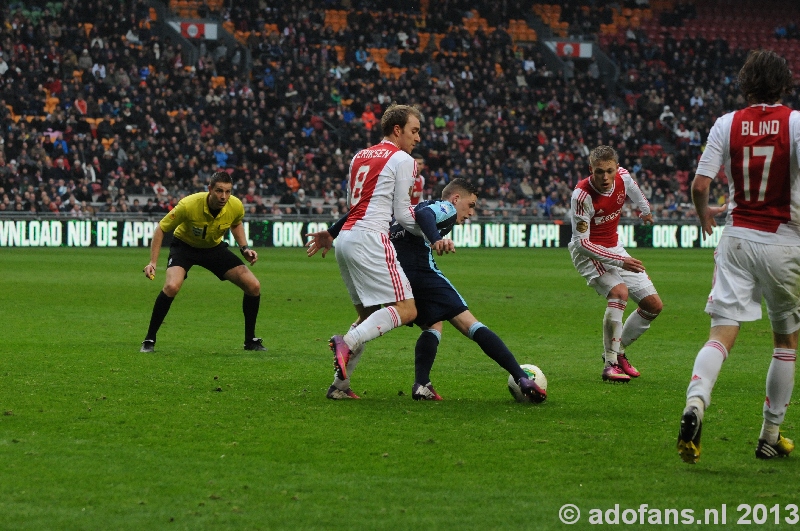 Ajax ADO Den Haag 24  februari 2013