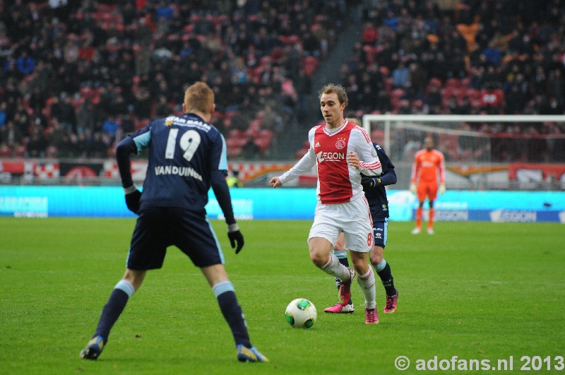 Ajax ADO Den Haag 24  februari 2013