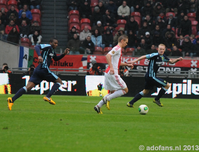 Ajax ADO Den Haag 24  februari 2013