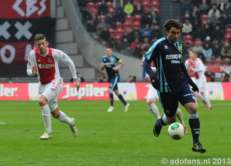 Ajax ADO Den Haag 24  februari 2013