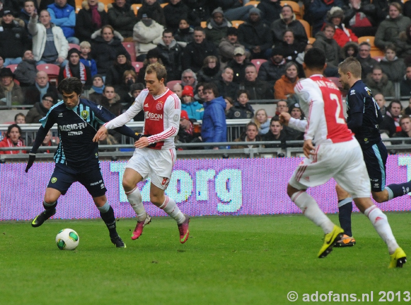 Ajax ADO Den Haag 24  februari 2013