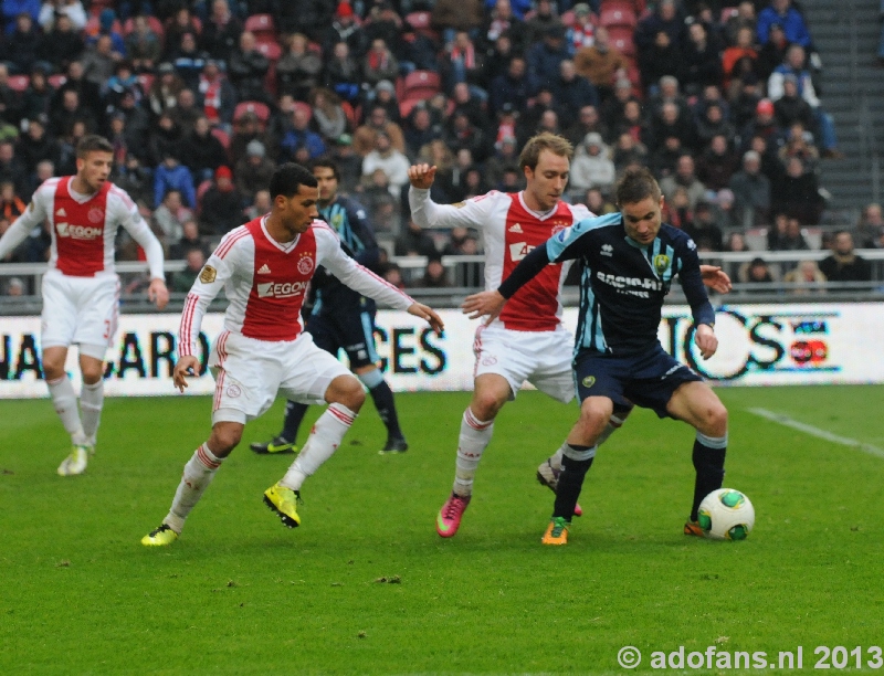 Ajax ADO Den Haag 24  februari 2013