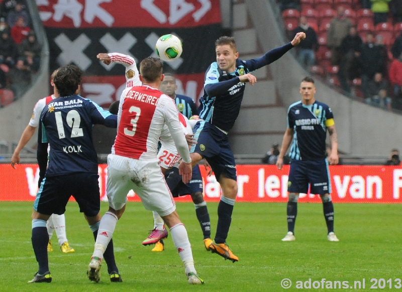 Ajax ADO Den Haag 24  februari 2013