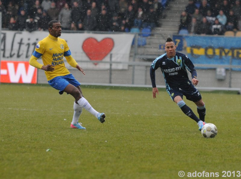 Wedstrijd foto's RKC Waalwijk  - ADO Den Haag