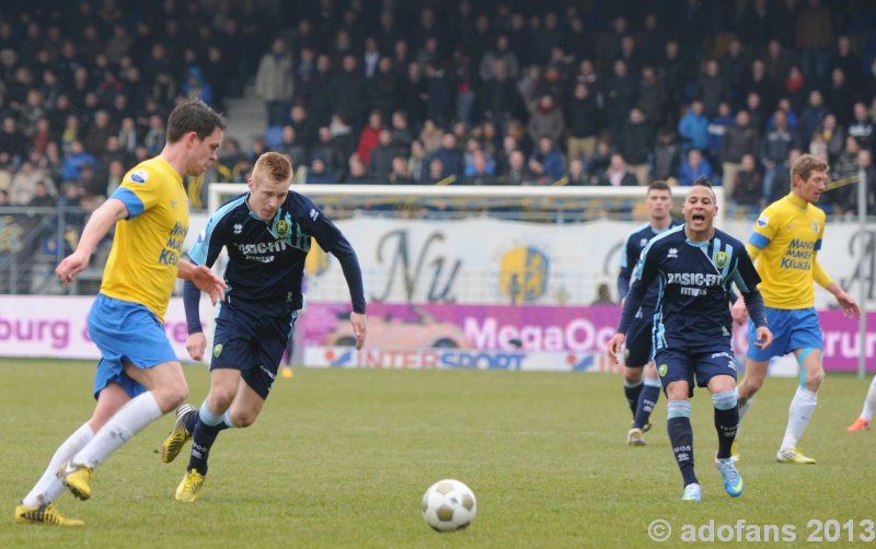 Wedstrijd foto's RKC Waalwijk  - ADO Den Haag