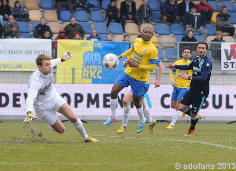 Wedstrijd foto's RKC Waalwijk  - ADO Den Haag