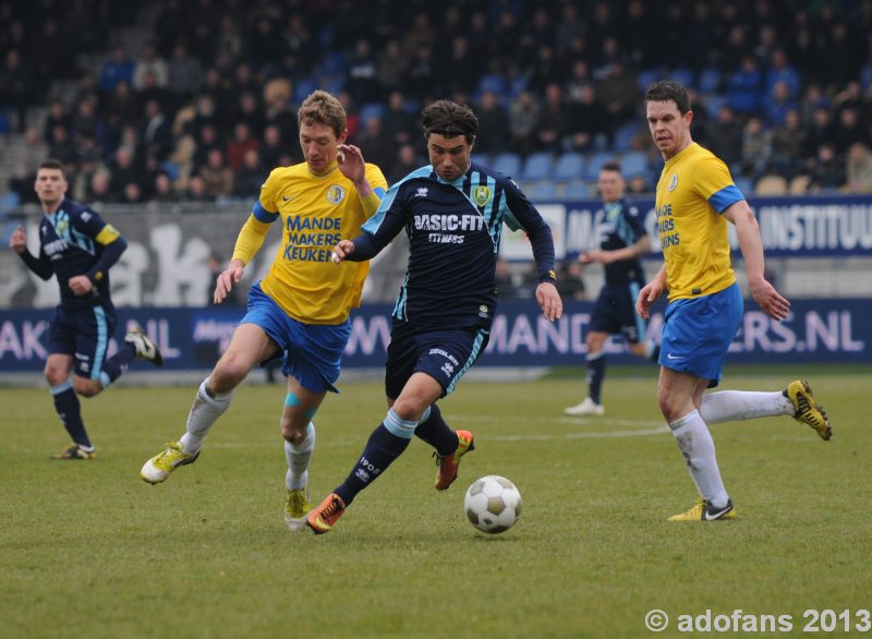 Wedstrijd foto's RKC Waalwijk  - ADO Den Haag