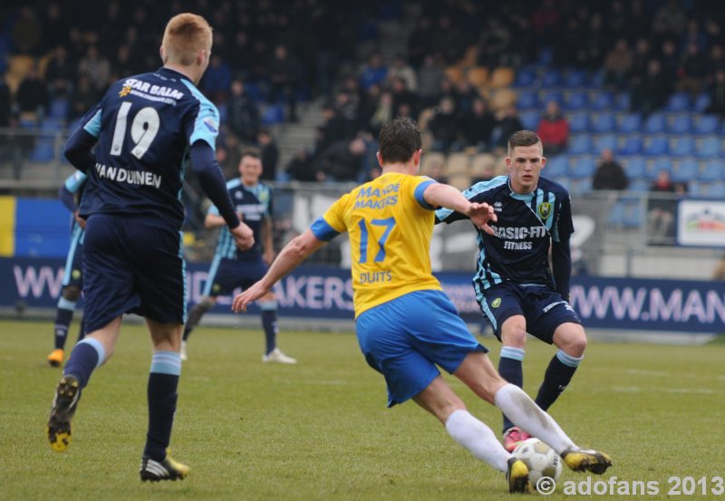 Wedstrijd foto's RKC Waalwijk  - ADO Den Haag