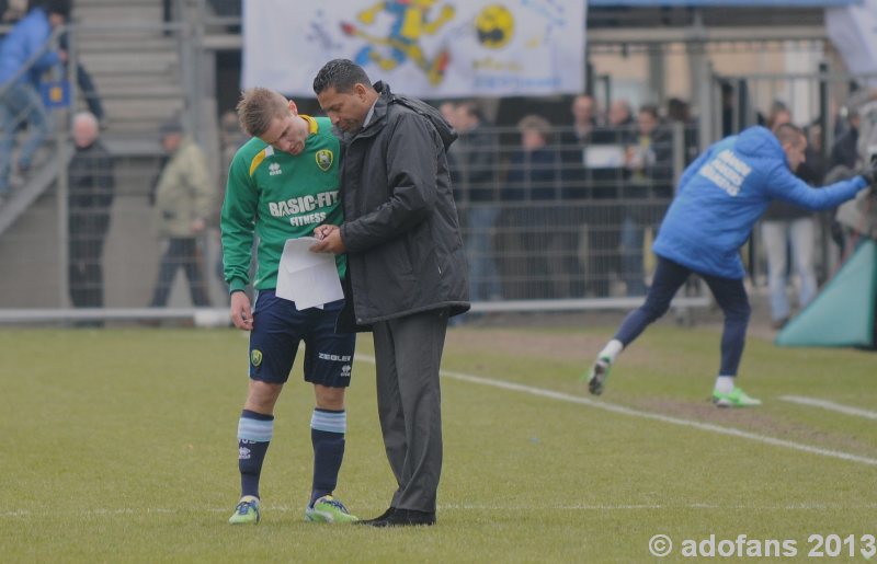 Wedstrijd foto's RKC Waalwijk  - ADO Den Haag