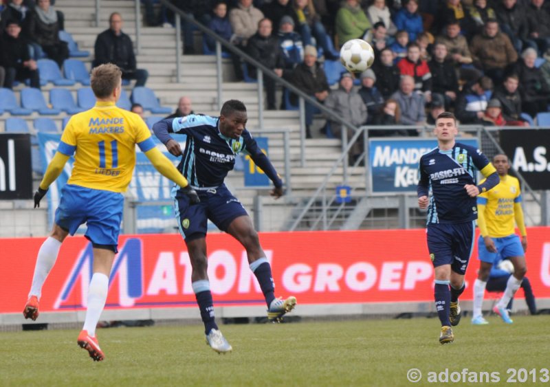 Wedstrijd foto's RKC Waalwijk  - ADO Den Haag