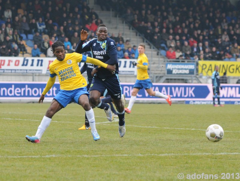 Wedstrijd foto's RKC Waalwijk  - ADO Den Haag