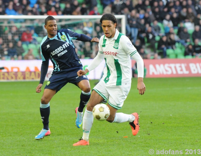 Verslag en foto's van FC Groningen ADO Den Haag