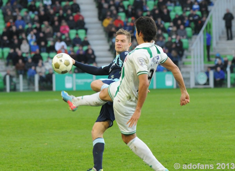 Verslag en foto's van FC Groningen ADO Den Haag