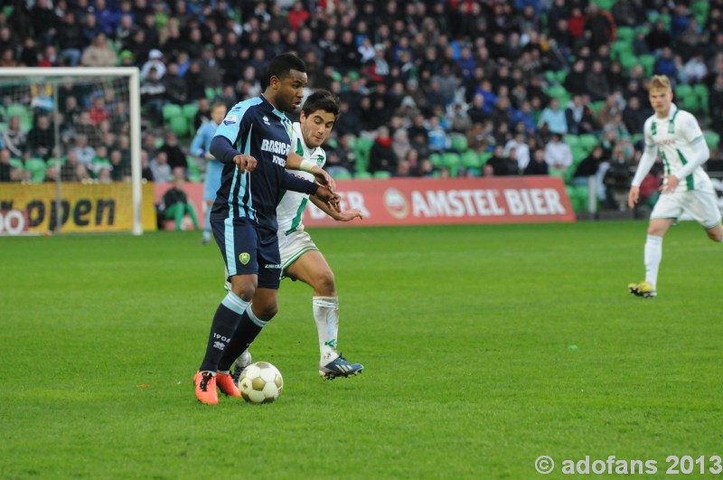 Verslag en foto's van FC Groningen ADO Den Haag