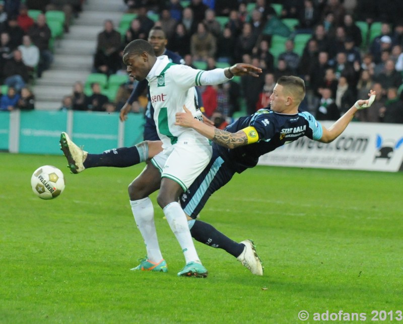 Verslag en foto's van FC Groningen ADO Den Haag