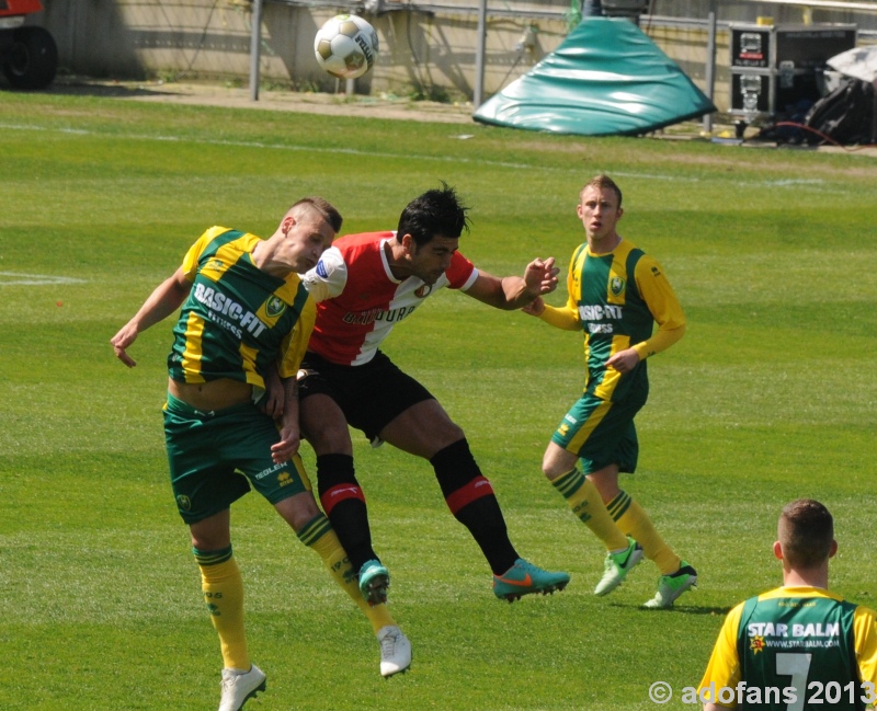 foto's ADO Den Haag -Feyenoord uitslag 2-0