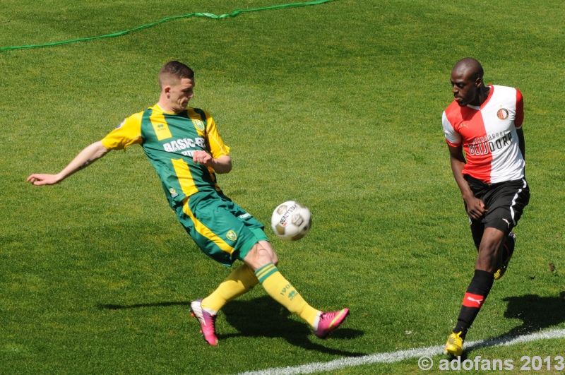 foto's ADO Den Haag -Feyenoord uitslag 2-0