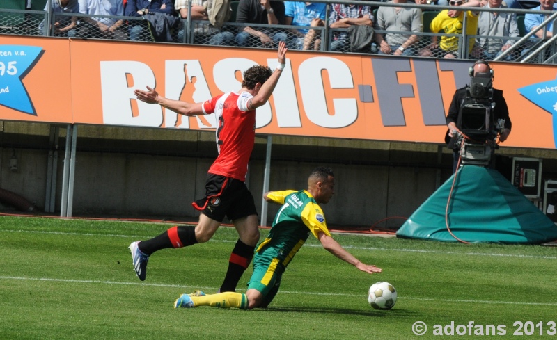 foto's ADO Den Haag -Feyenoord uitslag 2-0