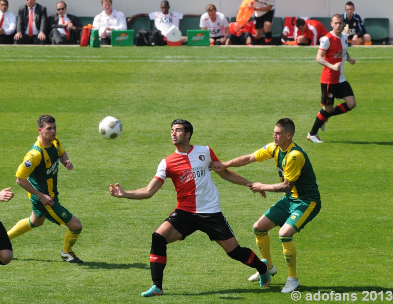 foto's ADO Den Haag -Feyenoord uitslag 2-0