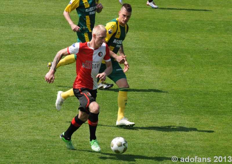 foto's ADO Den Haag -Feyenoord uitslag 2-0