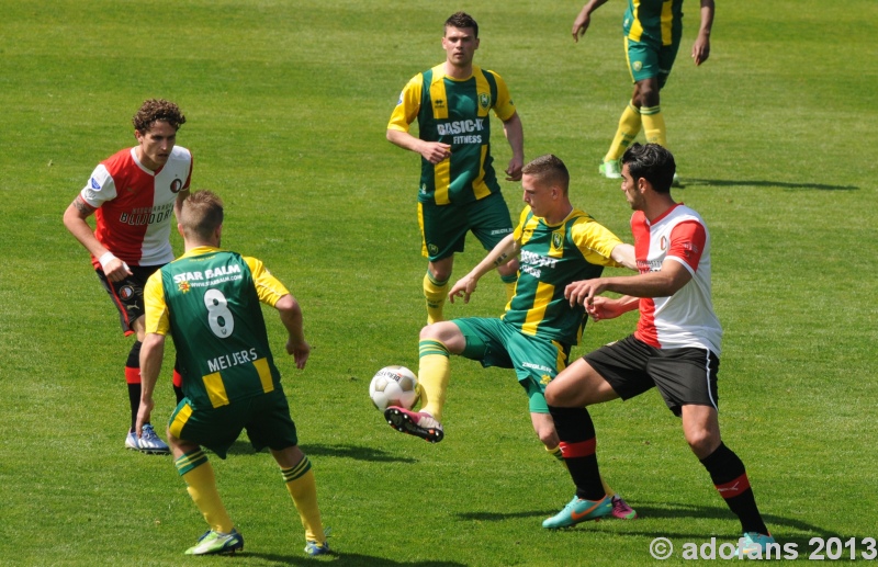 foto's ADO Den Haag -Feyenoord uitslag 2-0