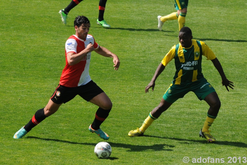 foto's ADO Den Haag -Feyenoord uitslag 2-0