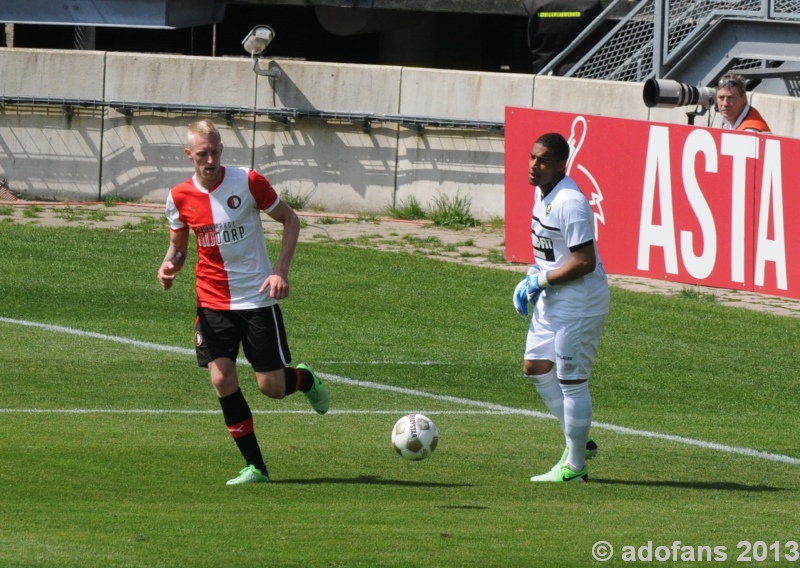 foto's ADO Den Haag -Feyenoord uitslag 2-0