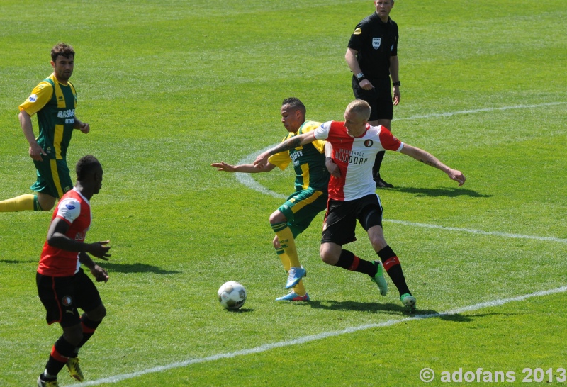 foto's ADO Den Haag -Feyenoord uitslag 2-0