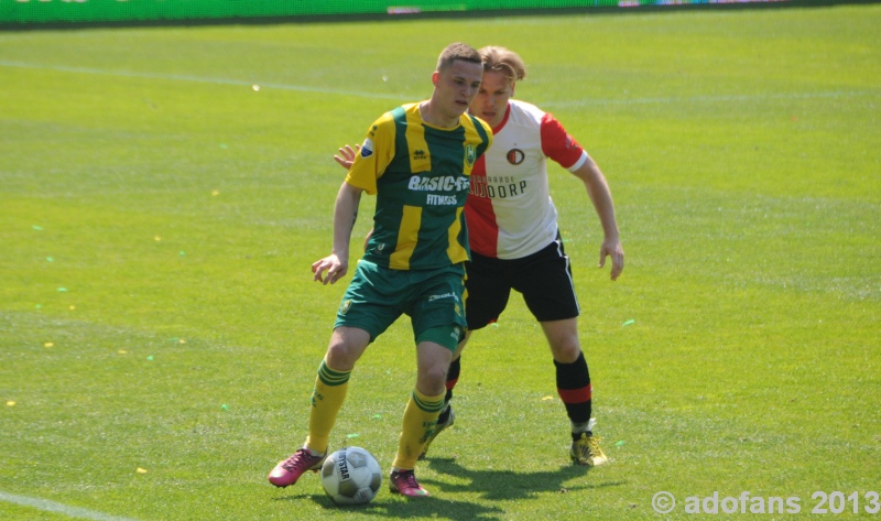 foto's ADO Den Haag -Feyenoord uitslag 2-0