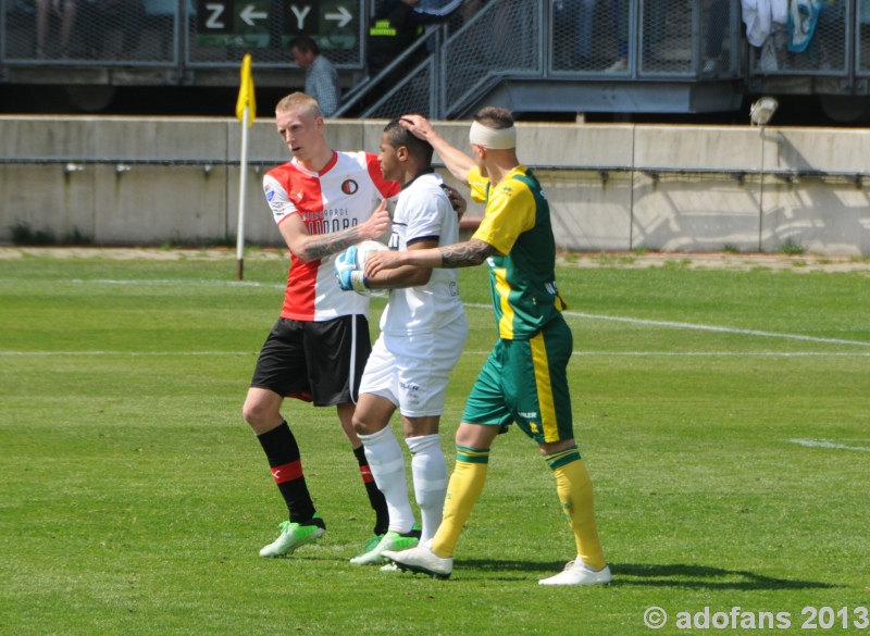 foto's ADO Den Haag -Feyenoord uitslag 2-0