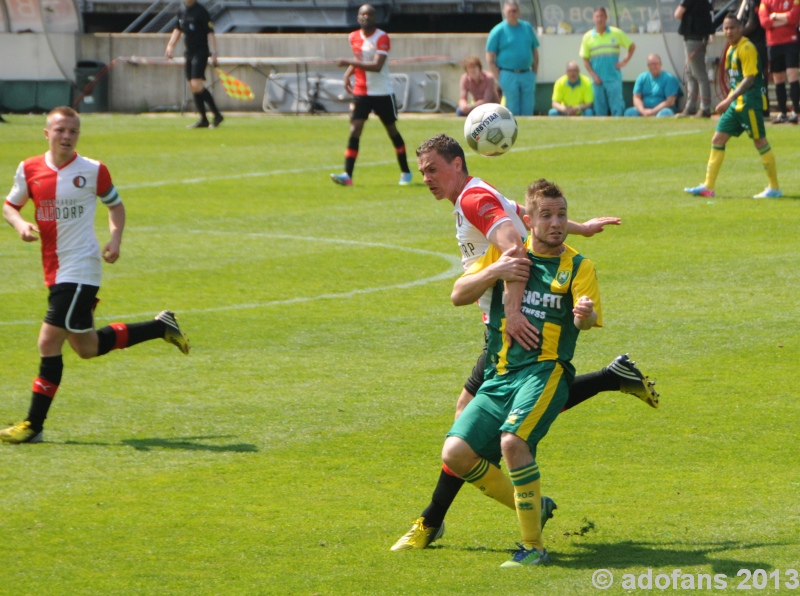 foto's ADO Den Haag -Feyenoord uitslag 2-0