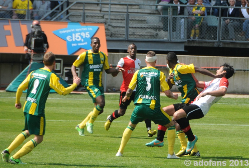 foto's ADO Den Haag -Feyenoord uitslag 2-0