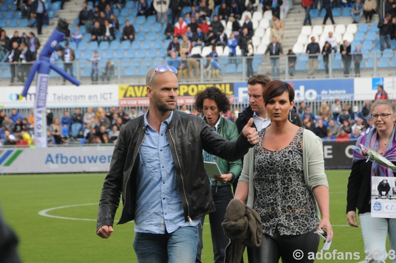 wedstrijd foto  PEC Zwolle- ADO Den Haag 12 mei 2013