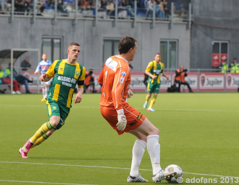 wedstrijd foto  PEC Zwolle- ADO Den Haag 12 mei 2013