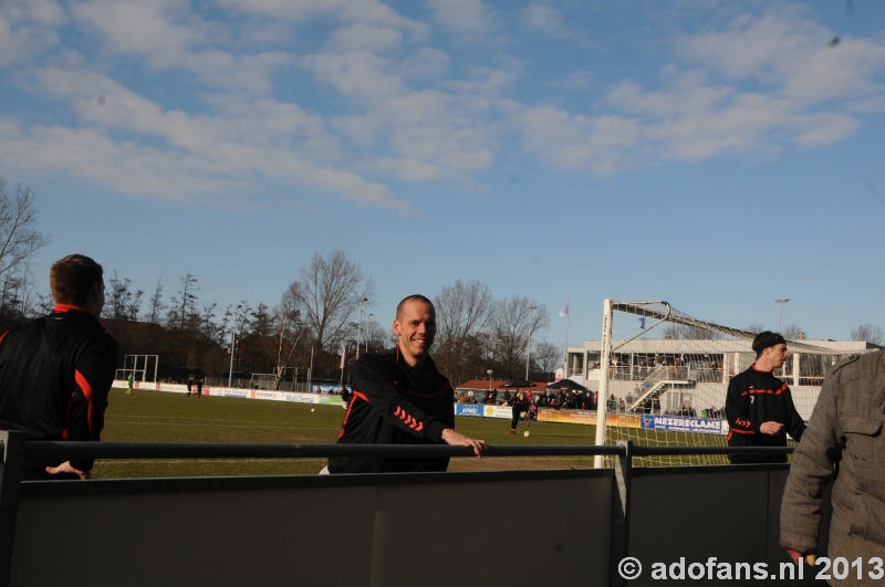 oefenwedstrijd HBS - ADO Den Haag