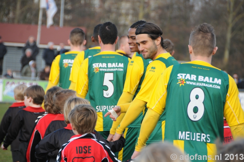 oefenwedstrijd HBS - ADO Den Haag