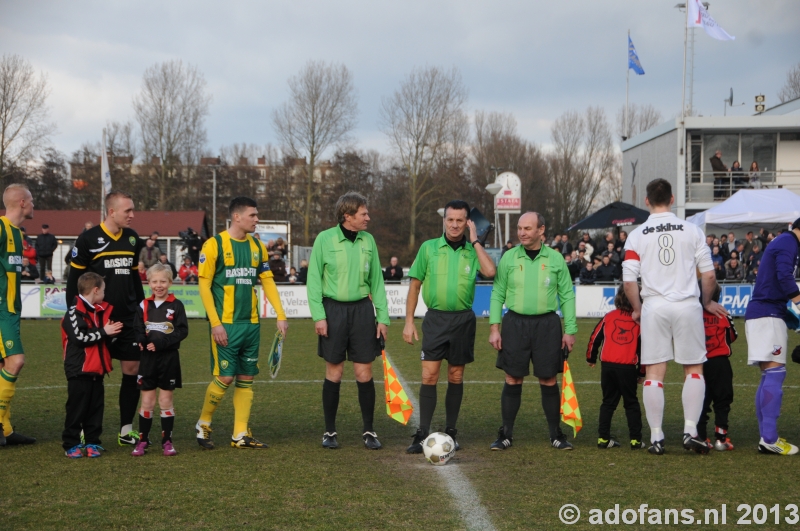 oefenwedstrijd HBS - ADO Den Haag