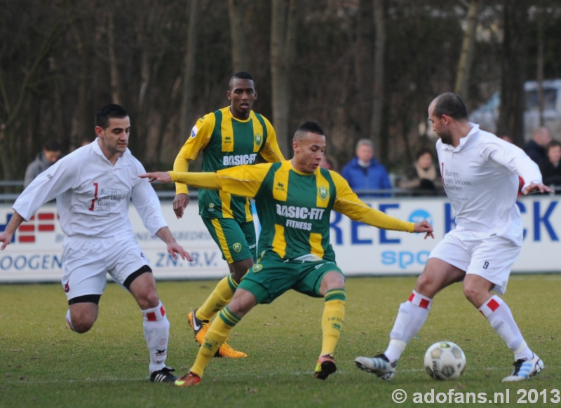 oefenwedstrijd HBS - ADO Den Haag