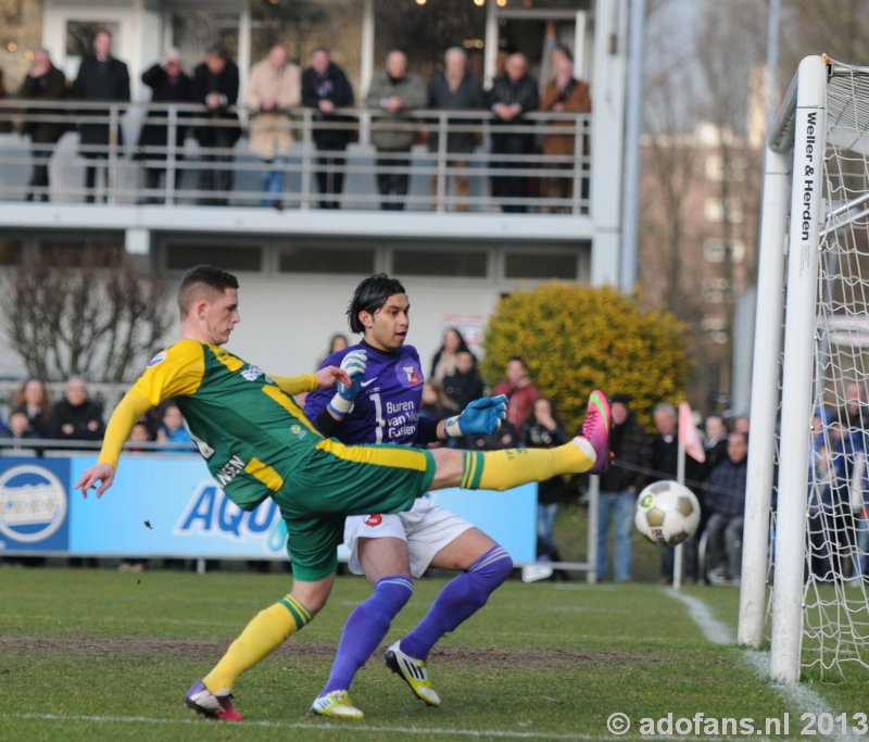 oefenwedstrijd HBS - ADO Den Haag