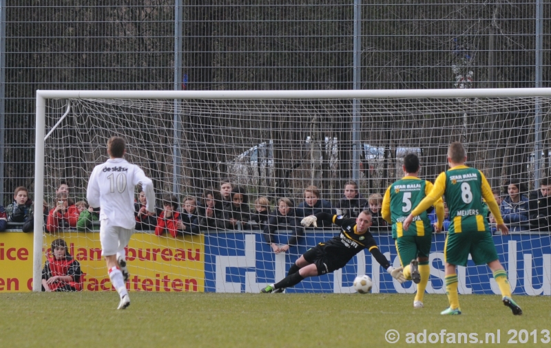 oefenwedstrijd HBS - ADO Den Haag