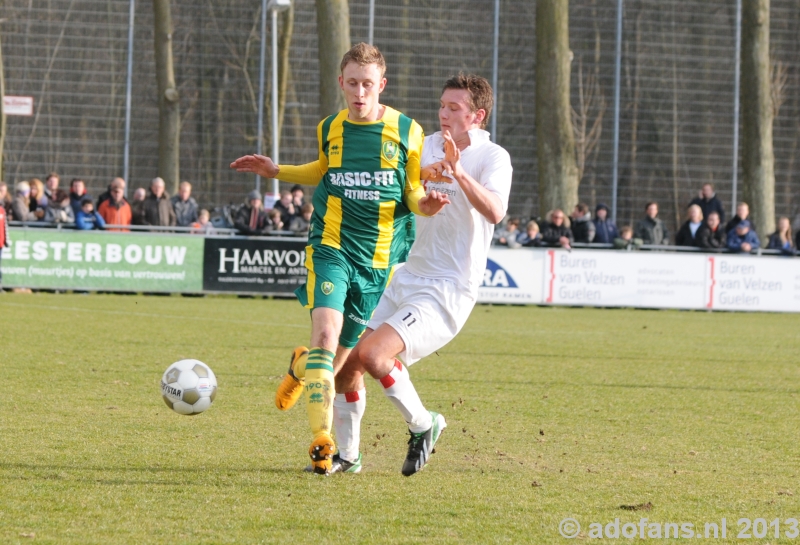 oefenwedstrijd HBS - ADO Den Haag