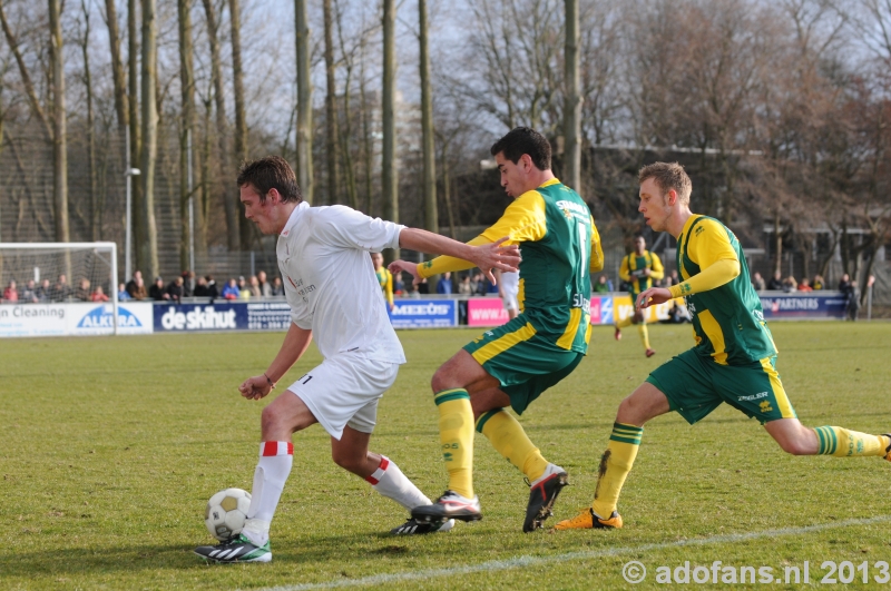 oefenwedstrijd HBS - ADO Den Haag