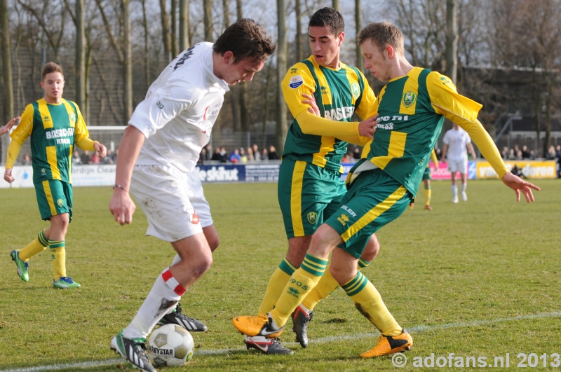 oefenwedstrijd HBS - ADO Den Haag