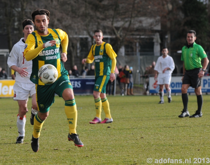 oefenwedstrijd HBS - ADO Den Haag