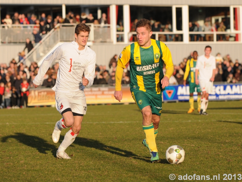 oefenwedstrijd HBS - ADO Den Haag